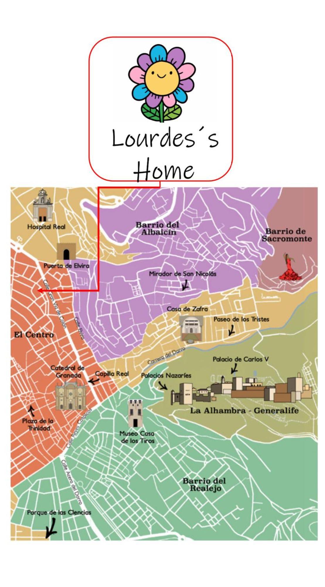 גרנדה Lourdes'S Home מראה חיצוני תמונה